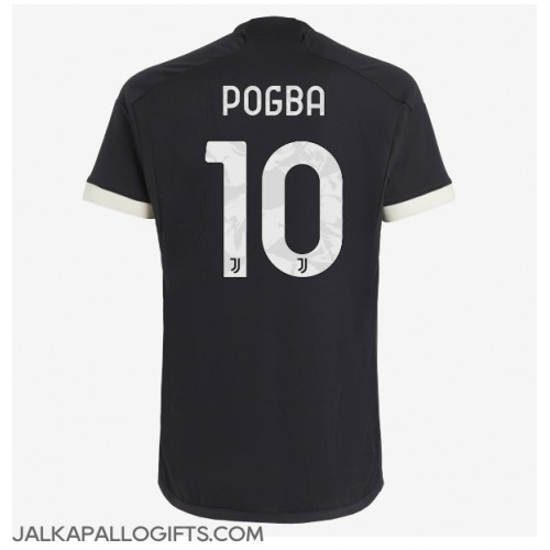 Juventus Paul Pogba #10 Kolmaspaita 2023-24 Lyhythihainen
